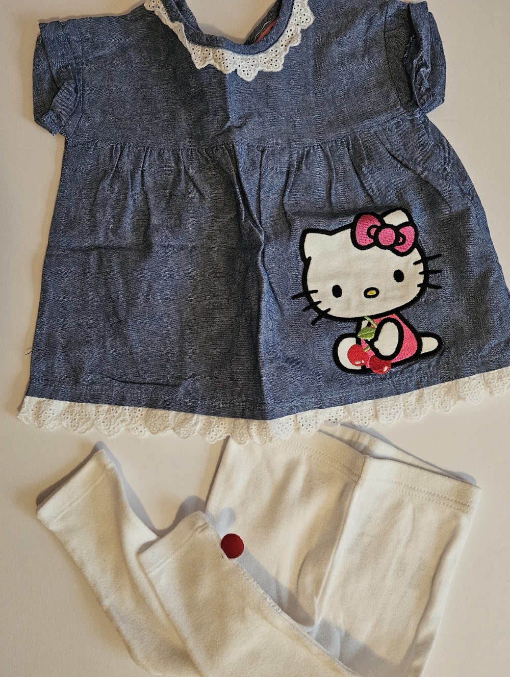 Hello Kitty Blouse And Pants Set Baby 12M